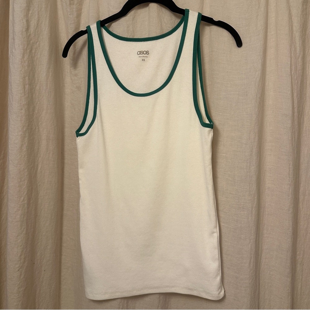 ASOS Contrast Trim Tank Top